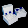 90-5016巴罗克16格冻存盒，白色，适用于50ml离心管