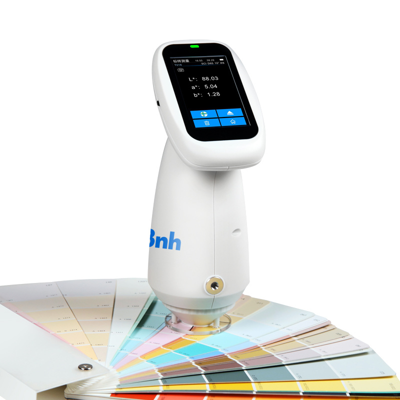 3nh三恩时PS2040精密便携式高精度油漆色差仪颜色对比色差测试仪