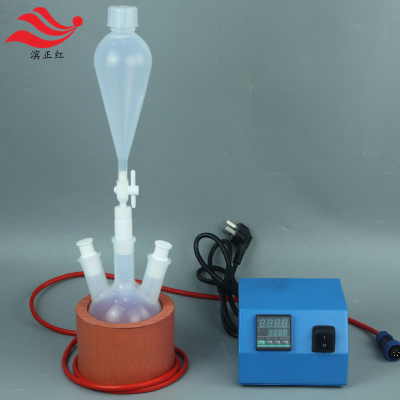 氟化氢HF冷凝回流装置四氟恒压滴液漏斗冷凝回流反应瓶烧瓶