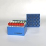 89-9201巴罗克2ml外旋冻存管（带红色管盖）+2in冻存盒（蓝色，133*133*53mm；盒子带条码+直读码）