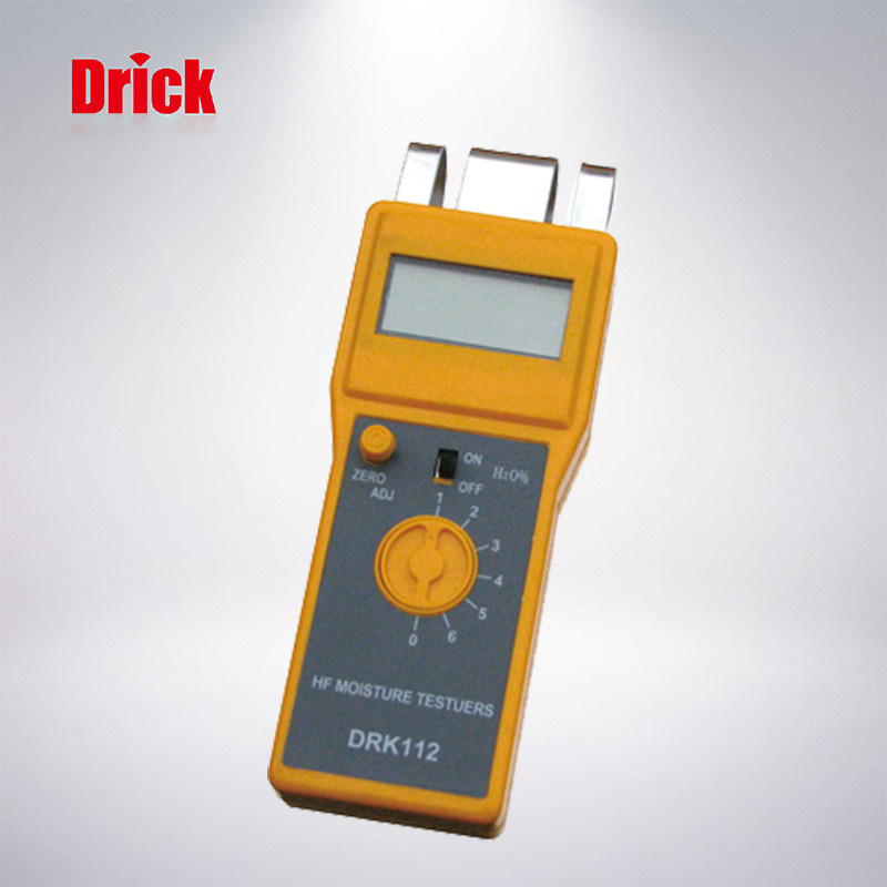 ​德瑞克 DRK112 高周波三爪式6档位数显纸张水分仪