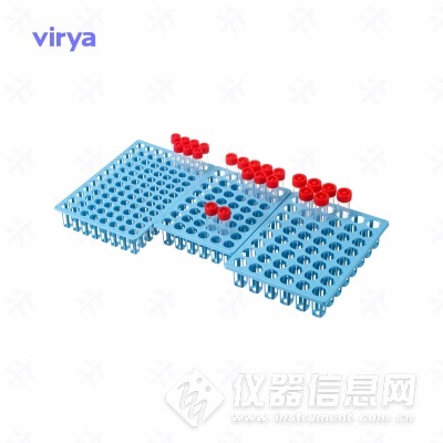 Virya™ 采样管架，PP材质, 96孔，放置10ml采样管，孔径19mm，50架/箱