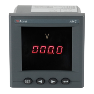 安科瑞AMC96L-AI/KC液晶显示电流表 开关量输入输出 RS485通讯 开孔尺寸88*88 