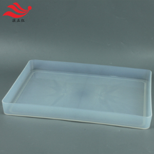 PFA透明托盘耐腐蚀方盘一体式方槽特氟龙托架