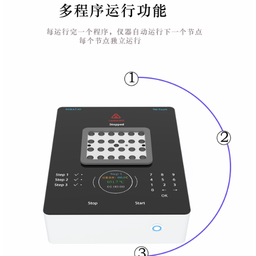 金属浴 PORABIO 干式恒温器 触控操作 安全高温 无污染 150℃