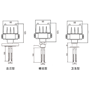 KMY501法兰型音叉开关