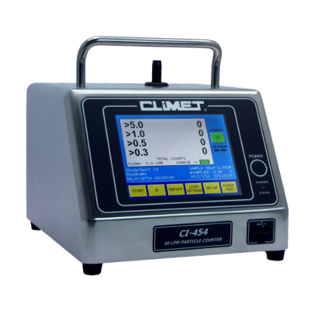 粒子计数器 | CLiMET  CI-450系列空气尘埃粒子计数器 