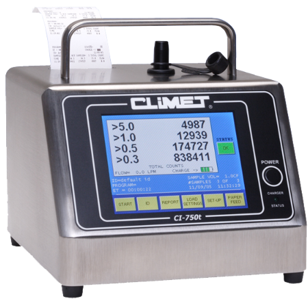 粒子计数器 | CLiMET CI-750 粒子计数器 空气尘埃粒子计数器