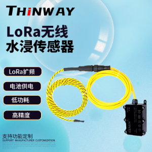 LoRa无线水浸（漏水）传感器低功耗精度监测生产厂家支持定制