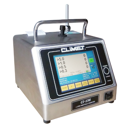 粒子计数器 | CLiMET  CI-150系列空气尘埃粒子计数器 