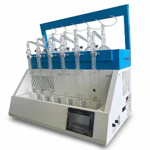 川昱仪器全自动一体化蒸馏仪CHZL-6称重型氨氮蒸馏装置