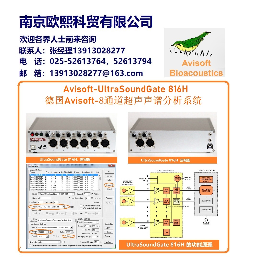 动物声音超声波录音系统