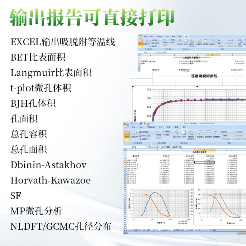 全自动比表面积及孔隙度分析仪