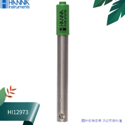 HI12973哈纳内置放大器和温度传感器钛电极机身pH/ORP电极