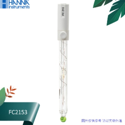 FC2153哈纳HANNA内置放大器/温度传感器可填充球形玻璃酸度pH电极 