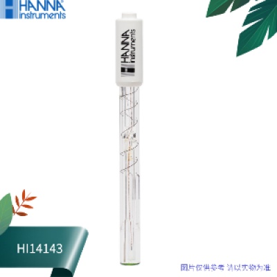 HI14143哈纳内置放大器温度传感器平头玻璃酸度pH电极
