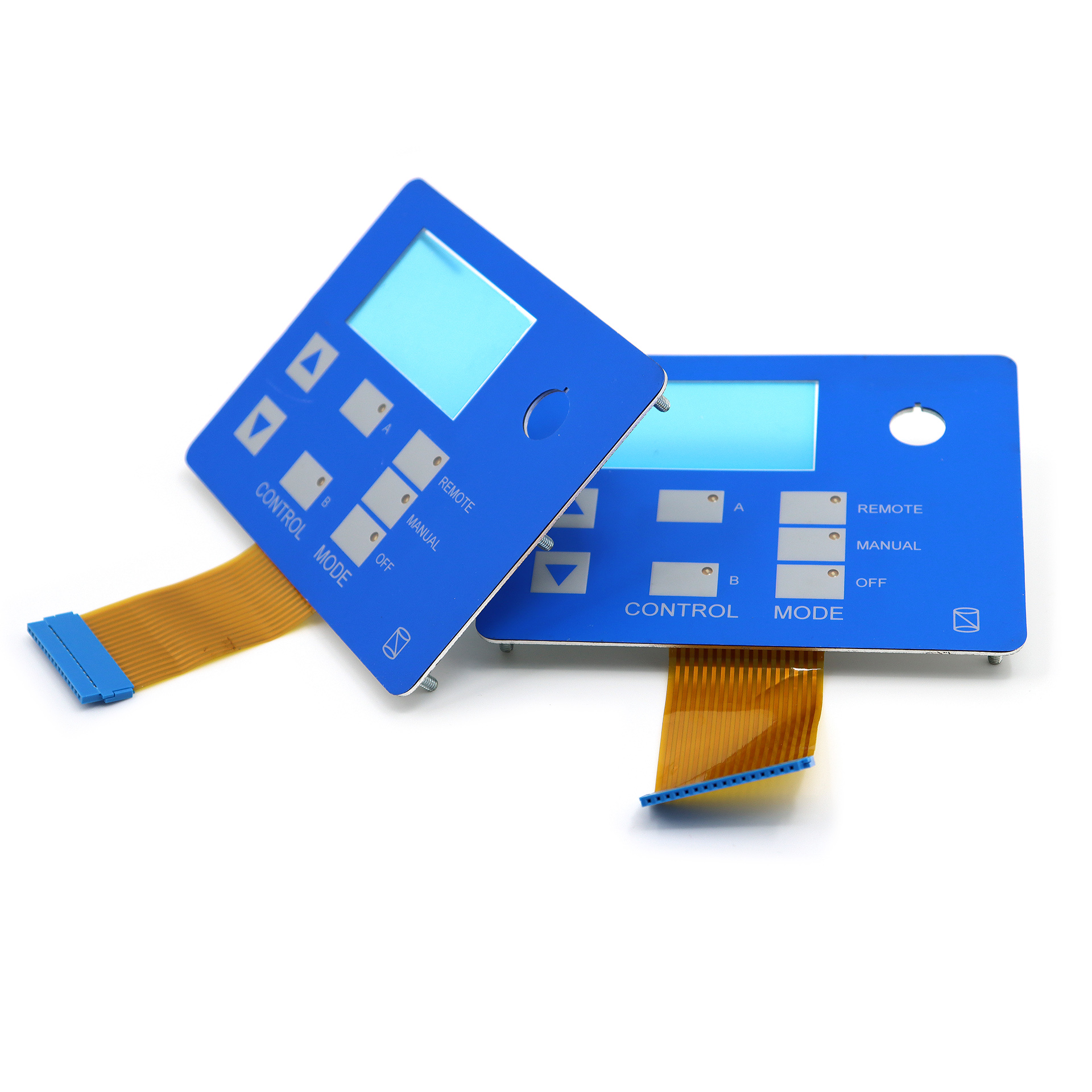薄膜开关面板厂家订制 丝印防水薄膜面贴 PC按键面板