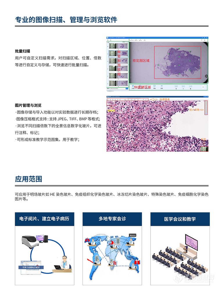 数字病理切片扫描系统-切片扫描仪-广州明慧