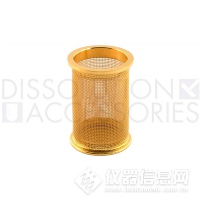 PROSENSE+Basket/转篮+40 mesh basket, gold coated (USP standard size mesh)/40目不锈钢篮，镀金（USP标准尺寸筛网）