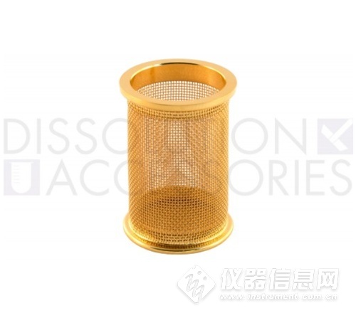 PROSENSE+Basket/转篮+40 mesh basket, gold coated (USP standard size mesh)/40目不锈钢篮，镀金（USP标准尺寸筛网）