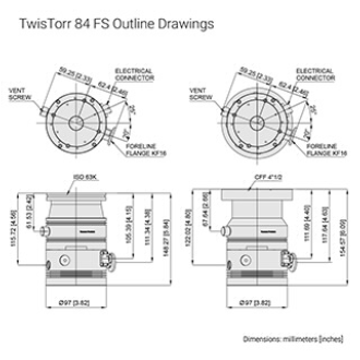 TwisTorr 84 FS 涡轮分子泵