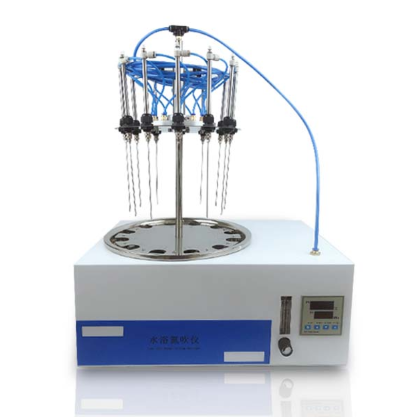 川昱仪器 圆形水浴氮吹仪12位
