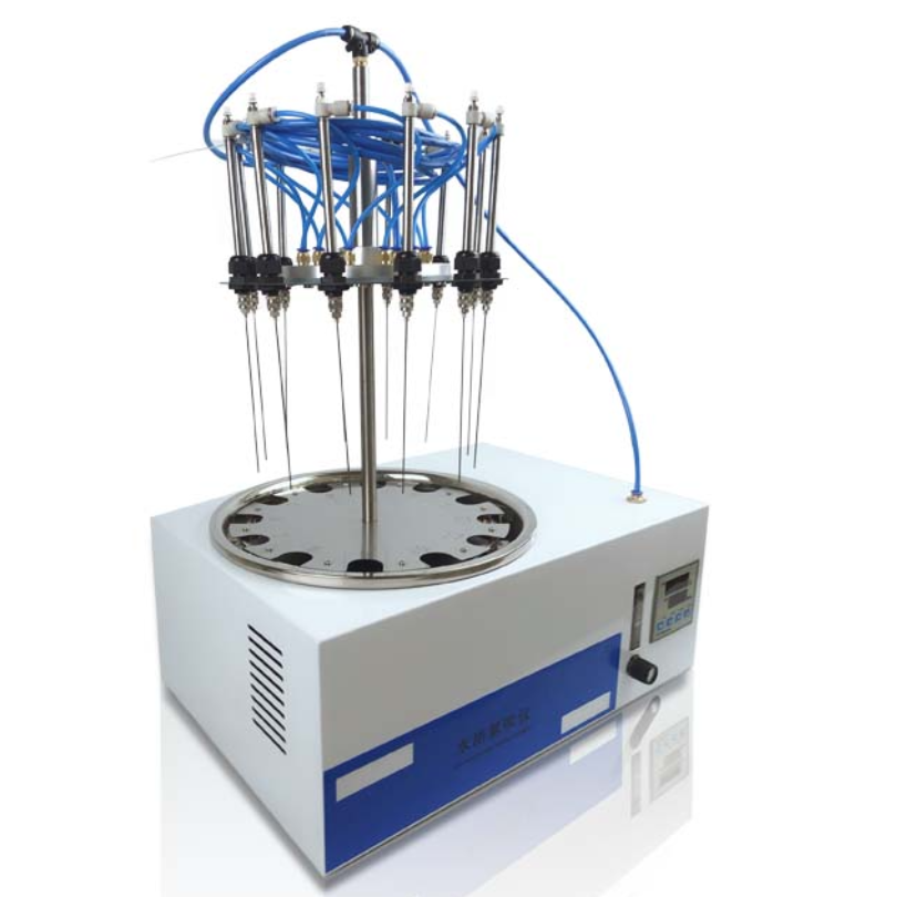 川昱仪器 圆形水浴氮吹仪12位