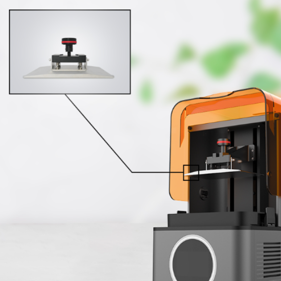 AccuFab-L4K高精度光固化3D打印机8.9寸旋钮打印平台