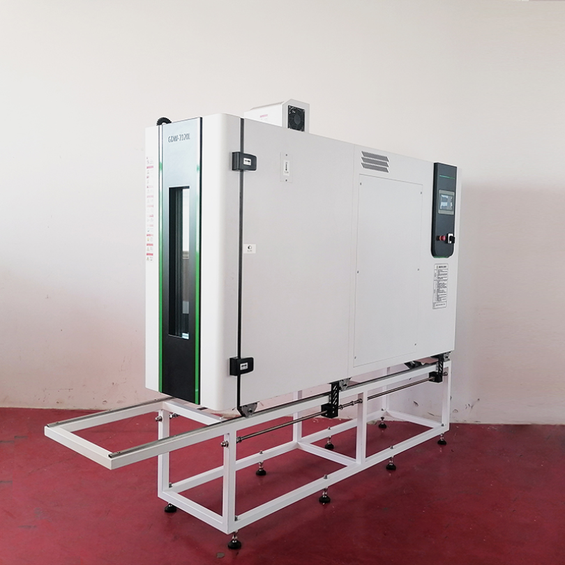 高低温恒温试验箱高低温循环试验箱配拉力机GDW-120L