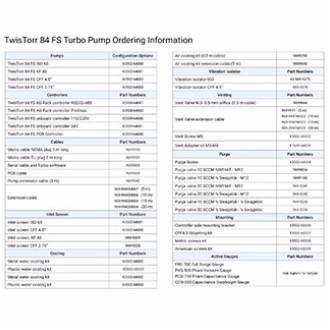 TwisTorr 84 FS 涡轮分子泵