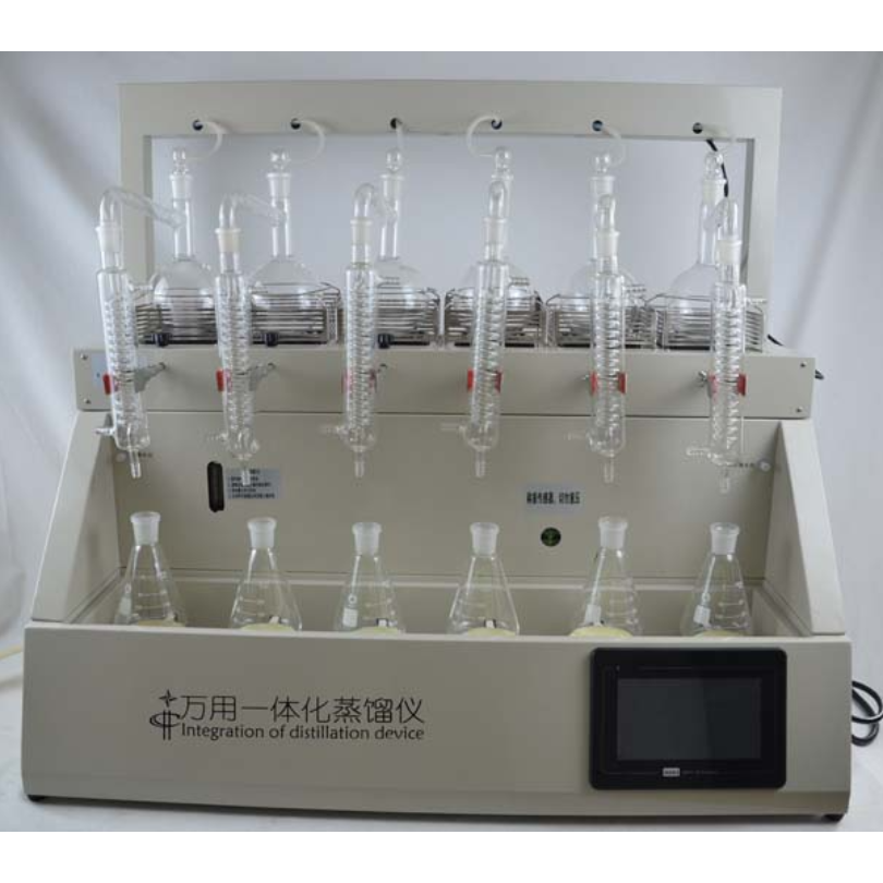 川昱仪器全自动智能蒸馏仪实验室氨氮蒸馏装置