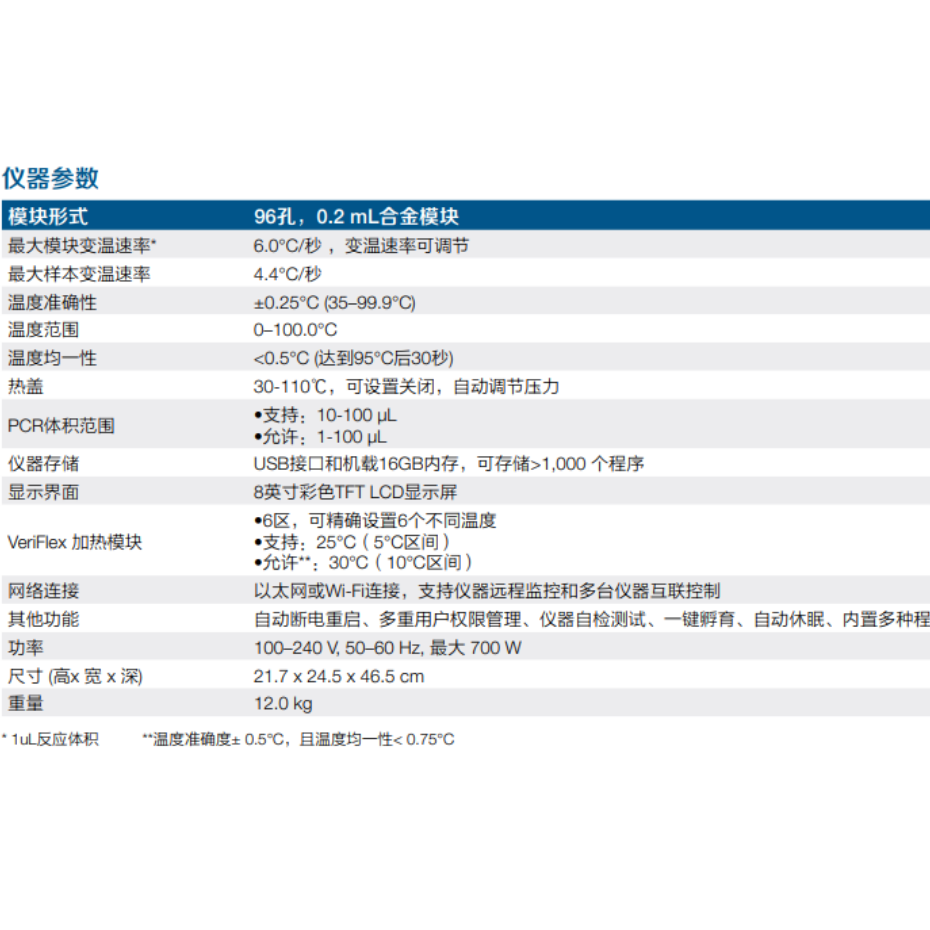 VeritiPro 96热循环仪 梯度基因扩增仪Thermofisher赛默飞ABI A48141