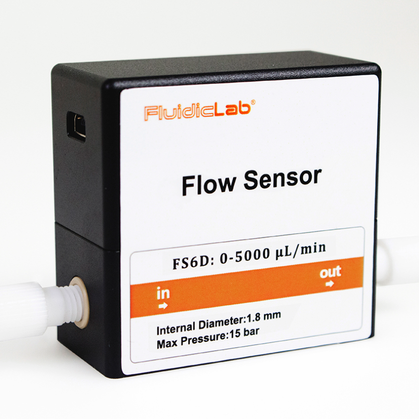 FluidicLab微流体流量传感器-热差式流量计-微流控