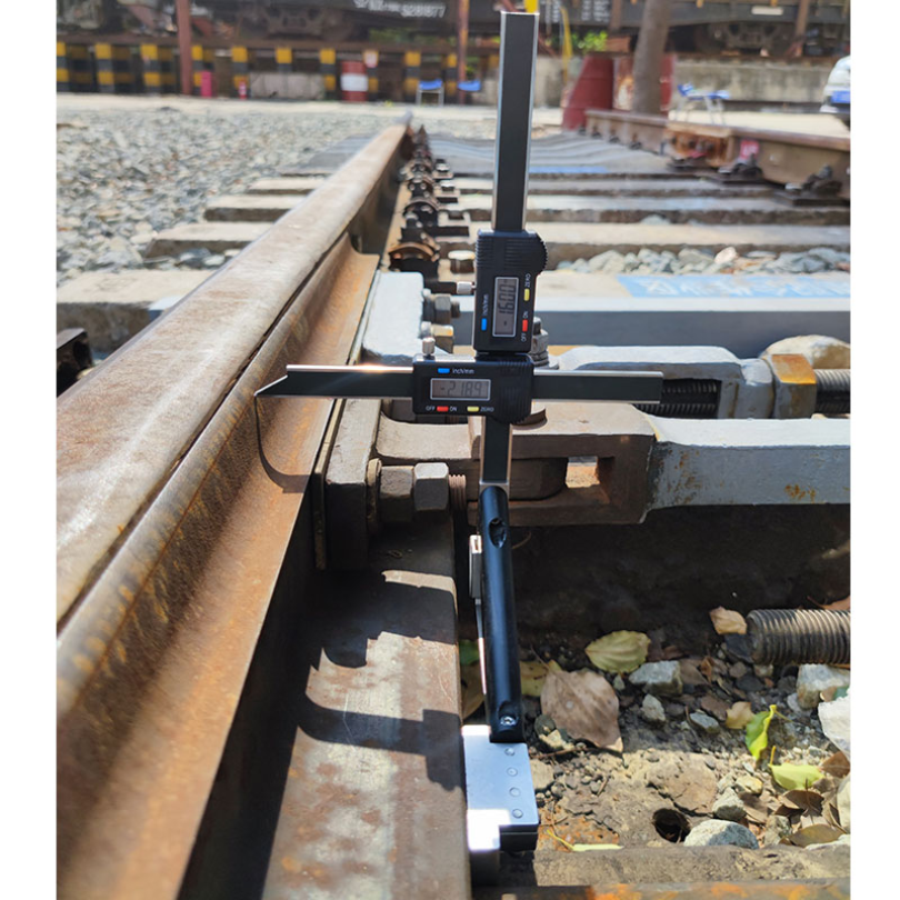 道岔尖轨侧磨量及降低值检测尺铁路LJ-JGCM　