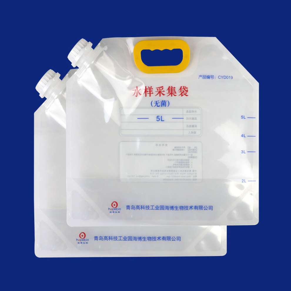 无菌水样采集袋（5L）Water Aseptic Sampling Bag CYD019 5只/袋*6/箱