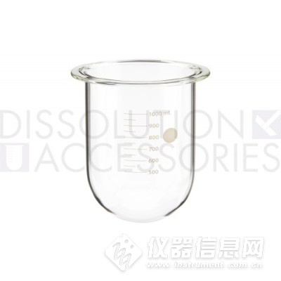 PROSENSE+Standard Vessels/标准溶出杯 用于Logan的1000ml透明玻璃溶出杯