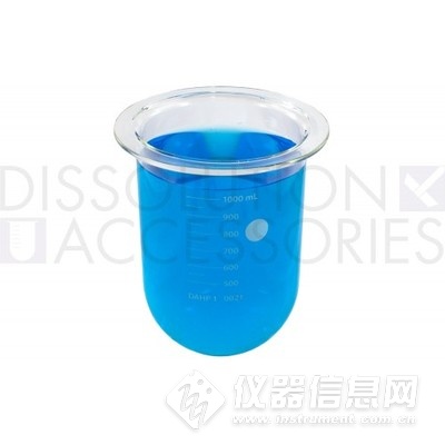 PROSENSE+Standard Vessels/标准溶出杯 1000mL Clear glass Premier vessel for Distek