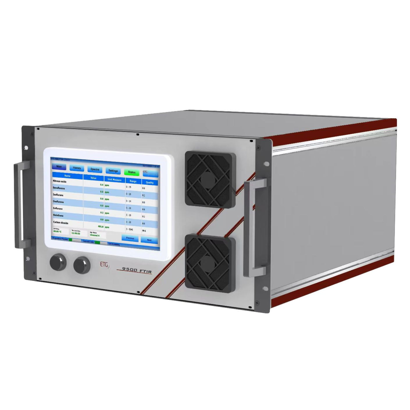 英泰克9500系列在线式傅立叶变换红外气体分析仪