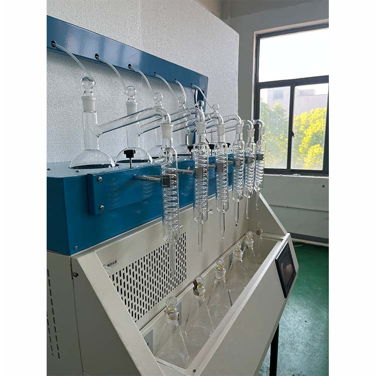 川昱仪器 制冷型全自动一体化蒸馏仪氨氮蒸馏装置