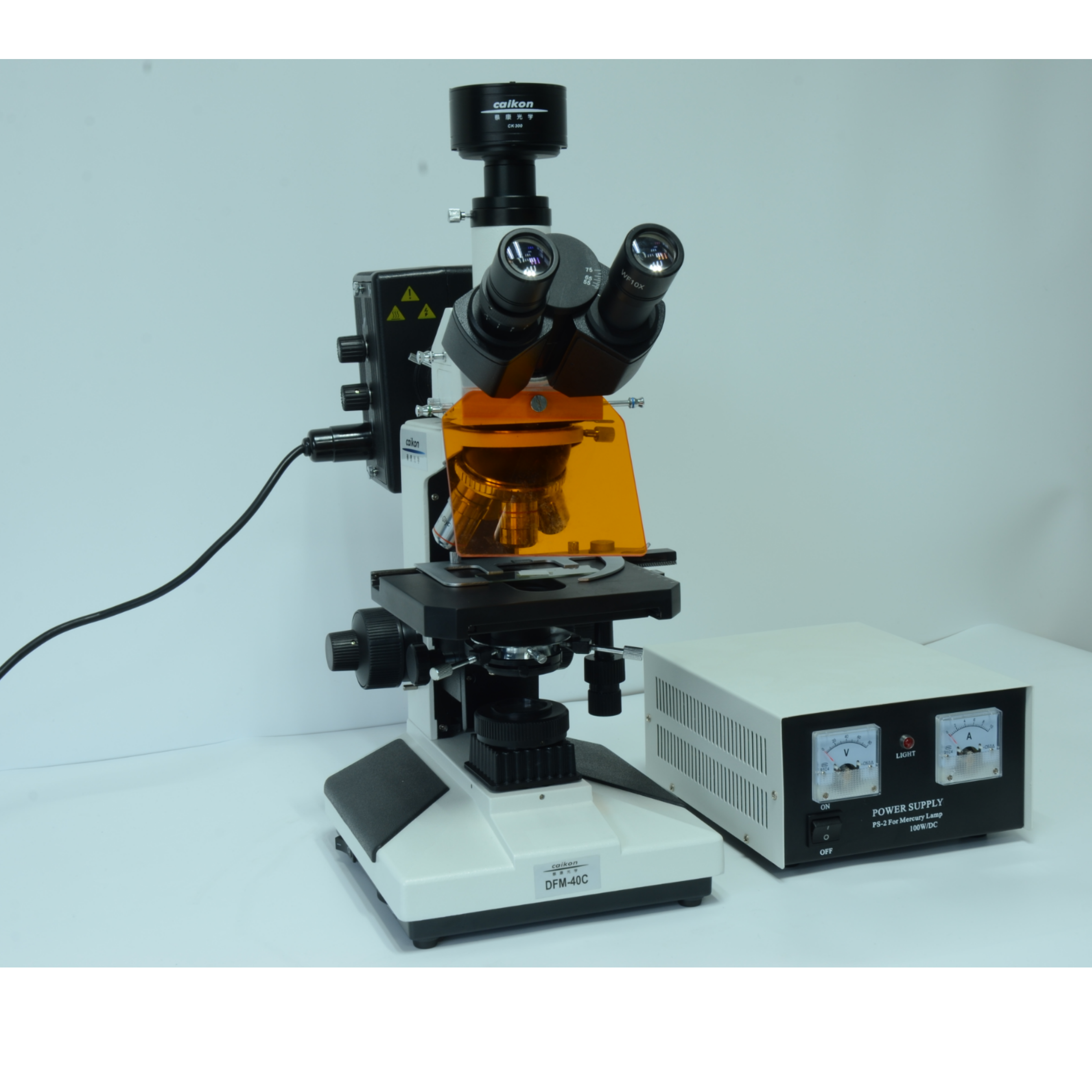 蔡康荧光显微镜DFM-40C正置电脑型荧光显微镜