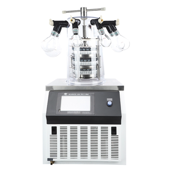 新芝scientz多歧管压盖型实验室钟罩式冻干机SCIENTZ-12N/D