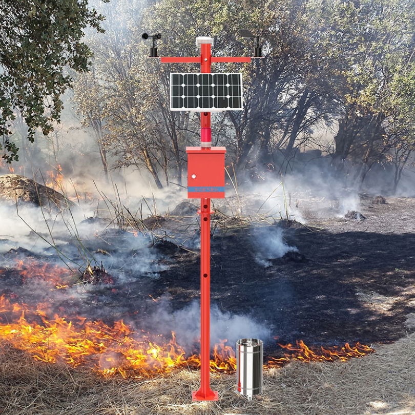 林区防火小型气象站 森林火灾在线监测预警系统