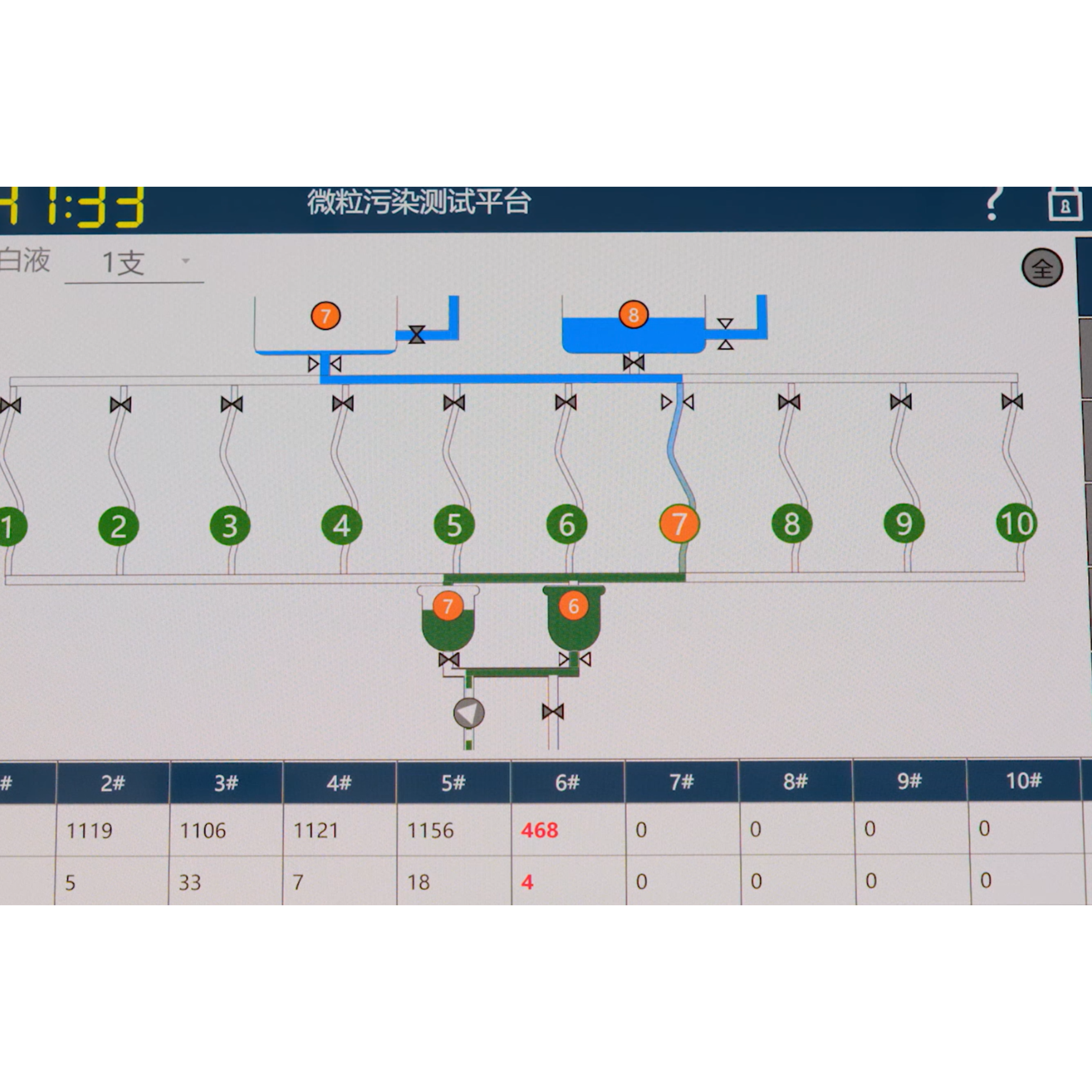 天津天河 微粒污染测试平台WCP-1