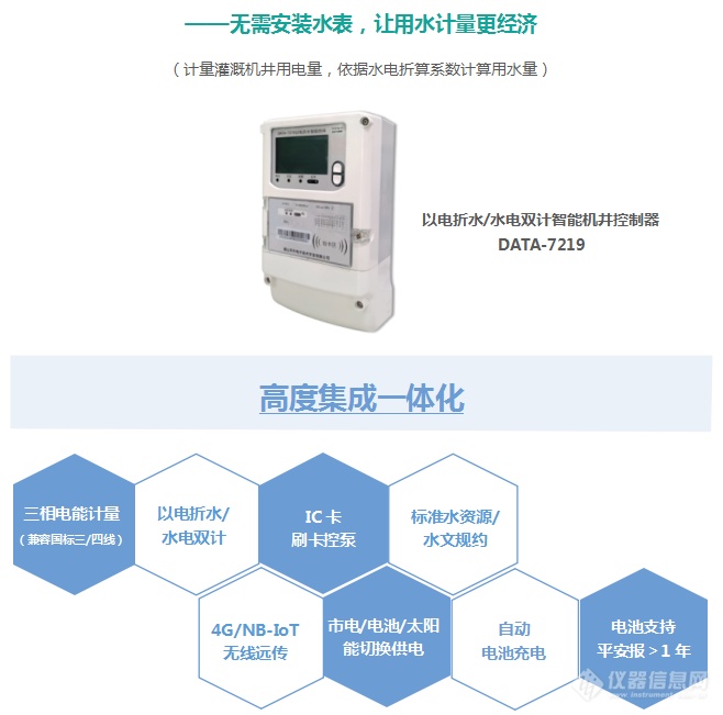 以电折水控制器功能特点