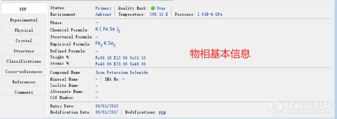 ICDD-PDF-4+ 2023版数据库介绍