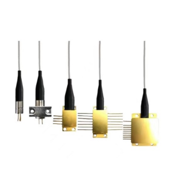 658nm/660nm/665nm 1W 2-Pin 50um多模光纤耦合激光器模块/多模尾纤激光二极管