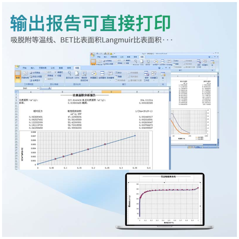 全自动比表面积及孔隙度分析仪