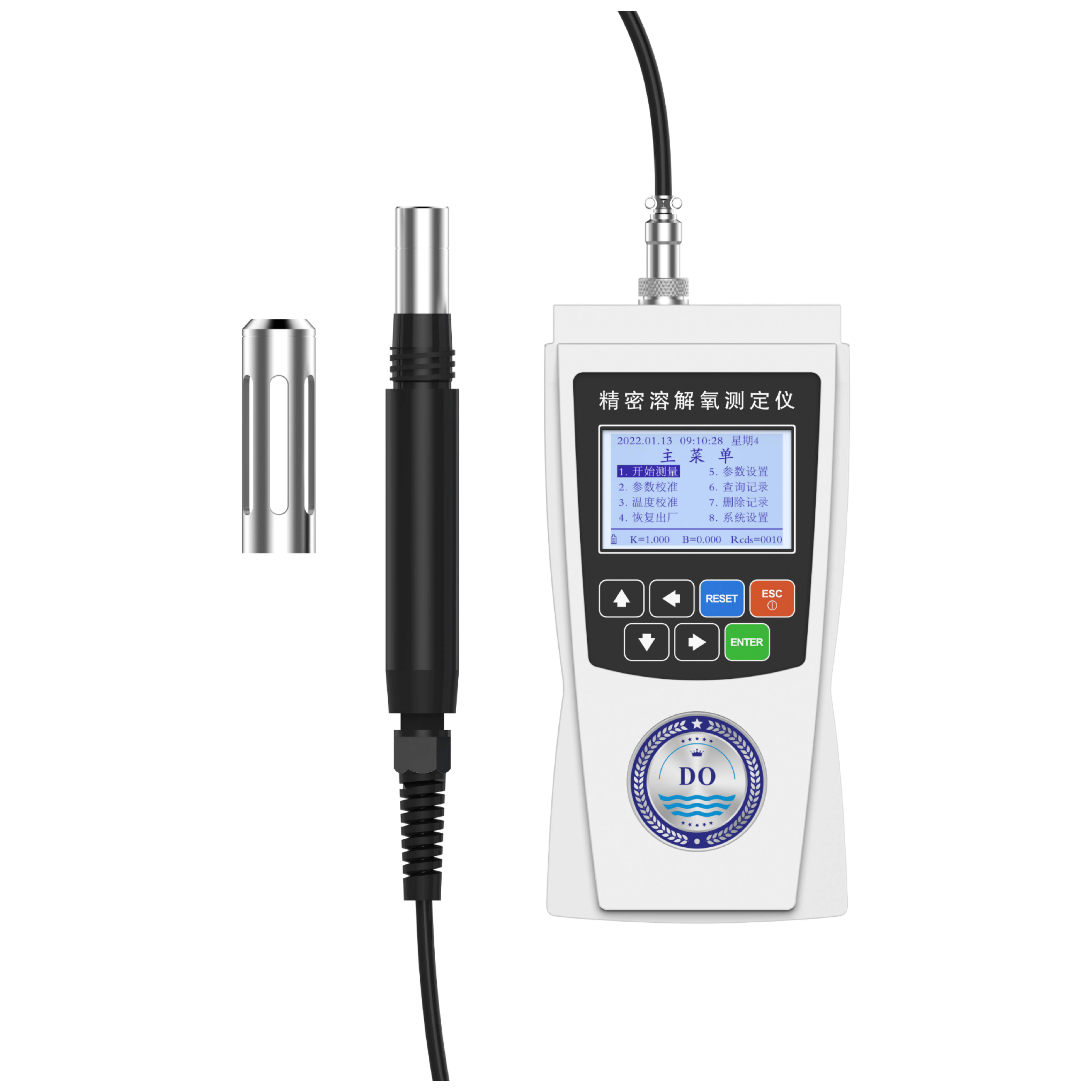 便携式荧光法溶解氧检测仪 XY-810型 水溶液中氧含量的测量