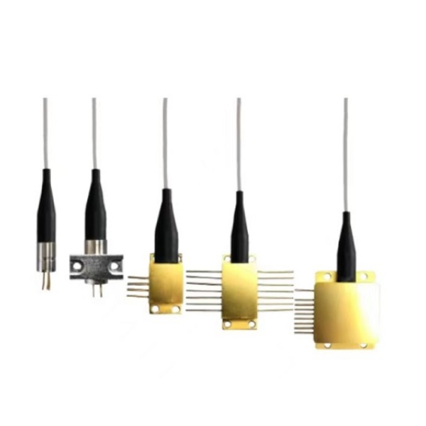 633nm 1W 9-Pin多模光纤耦合激光器模块/多模尾纤激光二极管