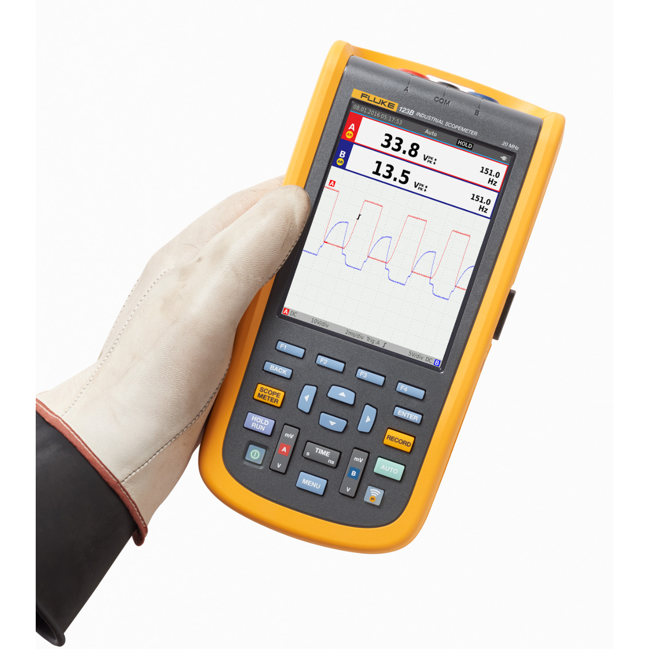 福禄克（FLUKE）工业用手持式示波表 FLUKE-125B/CN/S